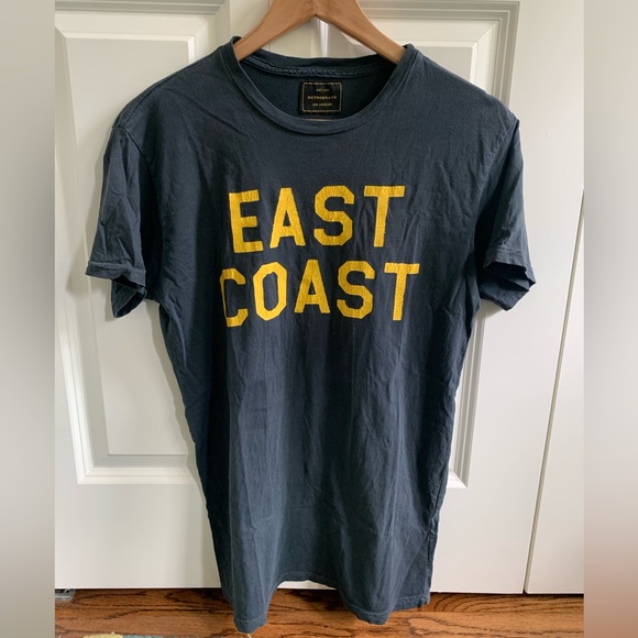 Retro Brand East Coast Shirt graphic t-shirt Size Small EUC - Picture 6 of 9